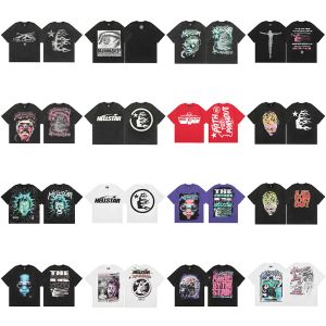 créateur masculin T-shirt Hellstar Shirt Graphic Tee Hip Hop Summer Fashion Tees Designers Womens Tops Cotton Tshirts Polos à manches courtes High Quality Hellstars Vêtements