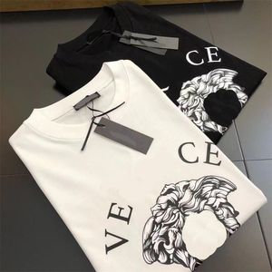 Heren Designer T-shirt Losse Tees Tops Man Casual Shirt Luxe Kleding Streetwear Shorts Mouw Polo's T-shirts Size00