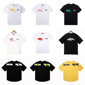 Camiseta de diseñador para hombre Camiseta de manga corta de lujo Camiseta de lujo para hombre Tops de diseñador Camisas blancas para hombre Camisa de mujer Camiseta de gran tamaño para hombre Letra corta de algodón Casual de verano