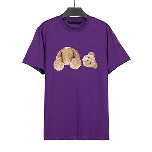 T-shirt de créateur pour hommes PA angles chemises de créateur hommes t-shirt pour hommes t-shirts blancs violets chemises cool chemise à manches courtes ours imprimé chemise de créateur chemises pour hommes designer de luxe