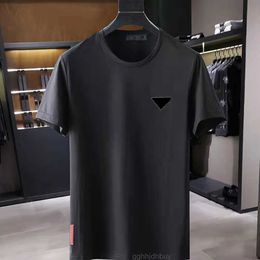 Mens Designer T-shirt kwaliteit korte mouwen mode mannen en vrouwen korte T-shirt paar modellen katoen Luxe Mannen Hip Hop kleding pra QHJH