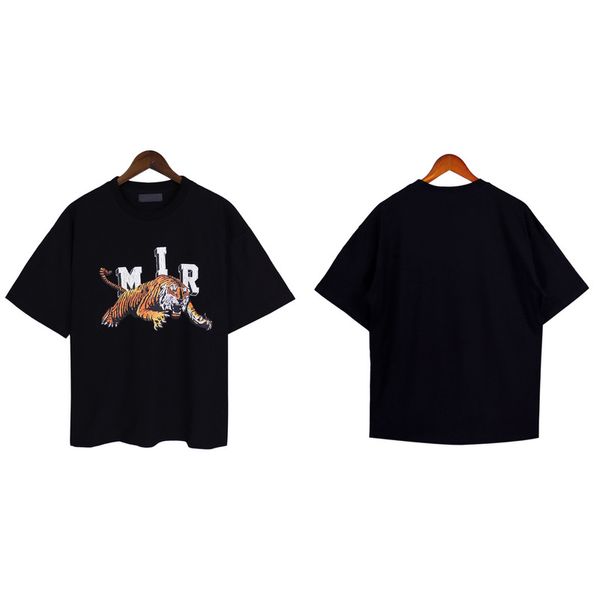 Diseñador para hombre Camiseta de calidad Moda de manga corta para hombres y mujeres Camiseta corta Modelos de pareja Algodón Hombres de lujo Ropa de Hip Hop pra Tamaño asiático M-3XL