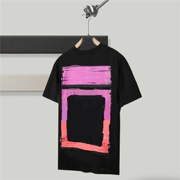 CHIRTS T-SHIRTS MENSEURS T-shirts Tshirt Luxury Tshirt Crew Nec Imprimé Imprimé Breffe-Short Coton Coton Designer Tshirt Designer Polo Clothing Tee