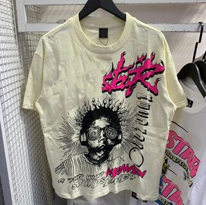 Heren Designer T -shirt Star Shirt Grafische tee Hip Hop Summer Fashion T -damesontwerpers Tops Tops katoenen T -shirts Polo's Korthuls Korthuls Hoge kwaliteit kleding