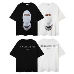 Hommes Designer T-shirt Tee-shirt Vêtements Hommes Femmes Chemises Lettre de mode Imprimer Col rond Noir Blanc T-shirt à manches courtes pour hommes Vêtements surdimensionnés Tee