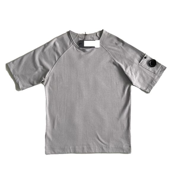T-shirt de designer pour hommes Topstoney Solid Simple Tee Femmes T-shirts Vêtements Vêtements Chemise Coton Zip Imprimer The Dark High Street Casual T-shirts
