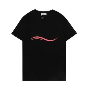 Mens Designer T-shirt Waves Design Tee Shirts Hommes Femmes Amoureux T-shirts Mode Senior 100% Coton High Streetwear Été Manches Courtes Tees T-shirts S-2XL