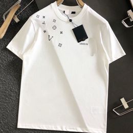 Designer pour hommes T-shirt pour femmes imprimées à manches courtes à manches courtes rond de coton t-shirt de qualité supérieure de qualité Polo S-2xl