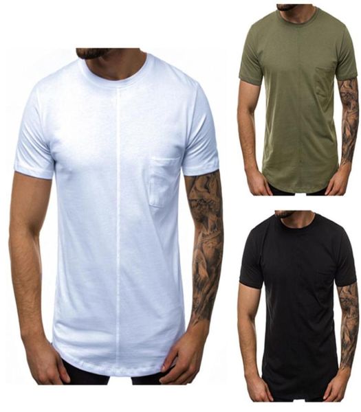 Hommes Designer T-shirts 2020 Nouveau T-shirt de couleur unie lambrissé Mode pour hommes 100 coton T-shirts d'été à manches courtes Tee Boy Skate T6243886