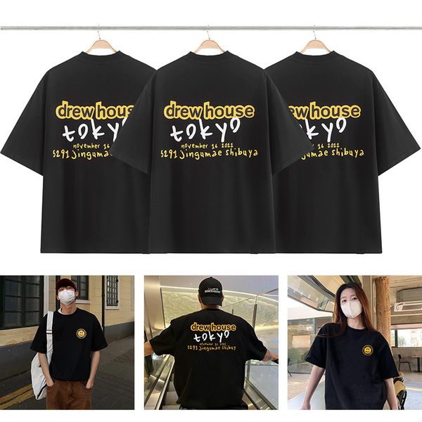 T-shirts créateurs pour hommes T-shirt noir Soum Soum Fashion T-shirt décontracté T-shirt Vêtements à manches courtes