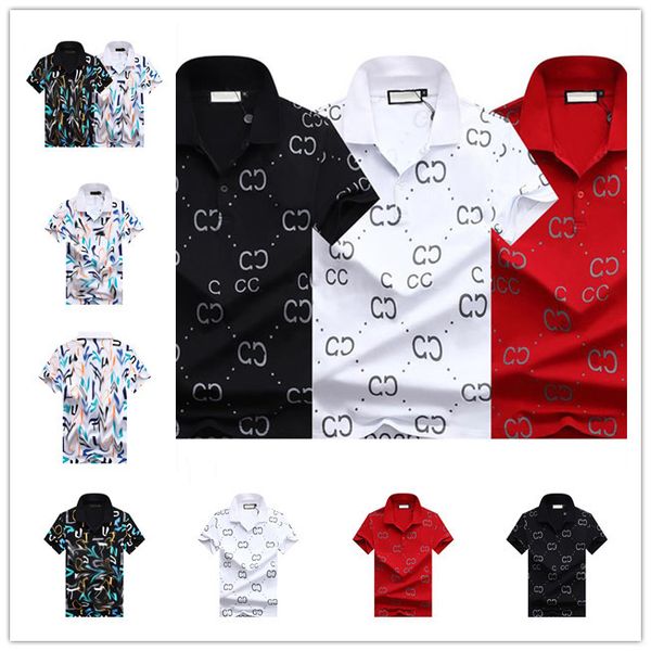 Camisetas de diseñador para hombre Ropa Verano Ropa de calle simple Moda Hombre Algodón Camiseta casual Hip Hop Polo Camiseta para hombre Camiseta Blanco Negro Tamaño M-3XL # 22