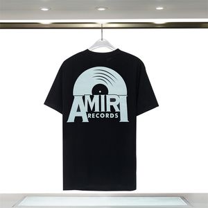 T-shirts de créateurs pour hommes T-shirts de luxe AMRI pour hommes Top T-shirt surdimensionné Amr Chemise Amri Vêtements Mode Été Amirir Chemise Col rond Manches courtes E9