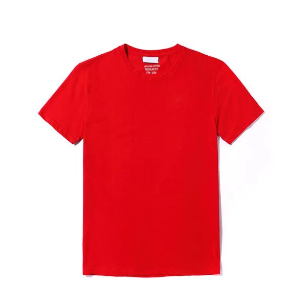 camisetas de diseñador para hombres nuevas moda de marca Fit regular France Luxury Men S Camiseta Crewneck de alta calidad Conton A3