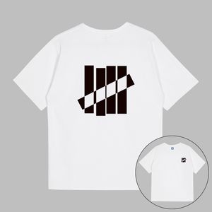 Hommes Designer T-shirts UNDEFEATED Noir Blanc Icône S / S Tee UNDFTD Japon Imprimé Mode Hommes T-shirt 100% Coton Casual Manches Courtes Streetwear Oversize T-shirts S-2XL