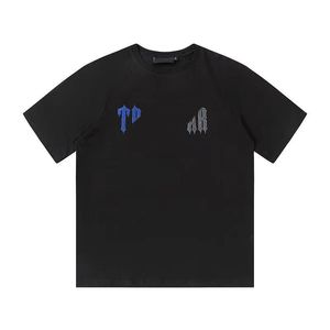 Diseñador para hombre TRA Camisetas para hombre Estampado de letras Ropa transpirable Chaquetas Camisetas para mujer Chándal para mujer Nuevos tops Negro personalizar poliéster Diseño de camiseta S-XL