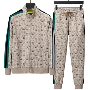 Mens Designer Survêtement Deux Pièces Ensembles Vestes À Capuche Pantalon Avec Lettres Style De Mode Printemps Automne Outwear Sport Ensemble Survêtements Veste Tops Costume De Sport