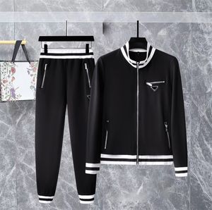 Mens Designer Survêtements Mens Womens Casual Suit Sportswear Coat Jogging Pants