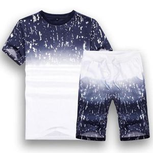 Survêtements de créateurs pour hommes Sportswear Costumes de jogging T-shirt à manches courtes et shorts Printemps Eté Casual Ensembles de marque unisexe 5XL QPC0