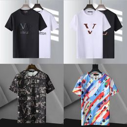 T-shirt de designer pour hommes Polo T-shirt Vêtements d'été Couture de manches de luxe 100% coton Marque classique Broderie Mode décontractée Lettres minces Imprimer personnalisé mince