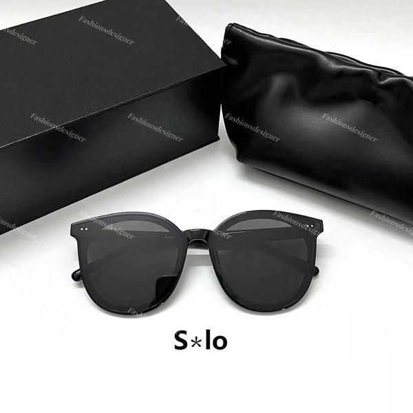 Diseñador para hombre Uv400 Espejo Anteojos Gafas de sol Gm Caja Hombre gentil Negro Su mujer solitaria Gafas de sol Estuche original 20 Estilos Gafas