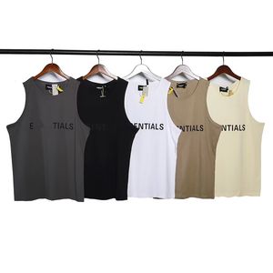 Mens Designer Vest T Shirt Casual Manches Courtes Sans Manches Mode Hip Hop Hommes Gilets Femmes T Shirts Asie Taille S-2XL