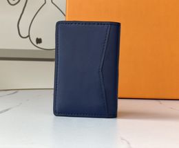 Heren designer portemonnees luxe korte portemonnee voor heren Reliëfbloemletter Infini 3D-kaarthouders Hoge kwaliteit herenmode kleine clutch met originele doos stofzak
