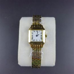 Heren designer horloges van hoge kwaliteit mode montre de luxe prachtig verguld goud moissanite polshorloge roestvrij staal panthere horloge zakelijk vierkant dh013 C23