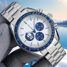 Montres de créateurs pour hommes de haute qualité Omg marque montre commune 44mm saphir étanche montre de sport lumineuse 904L en acier inoxydable montre de luxe d'affaires aaa avec boîte