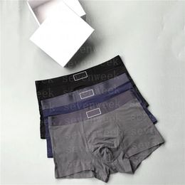 Mens Designers Boxers Merken Onderbroek Sexy Classic Man Boxer Casual Shorts Underwear Soft Ademend Underwears