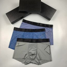 Heren ontwerpers boxers merken onderbroeken sexy klassieke heren boxer casual shorts ondergoed ademend katoenen ondergoed 3 stuks met doos fdxhbxdnx