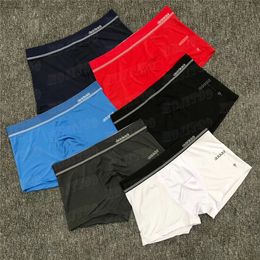 Hommes Designers Boxers Marques Caleçons Sexy Classique Homme Boxer Shorts Décontractés Doux Respirant Coton Sous-Vêtements Couleurs Mélangées