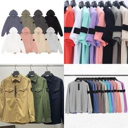 Hommes Designers Sweat à capuche Pierres Îles Veste de luxe Candy Hoody Manteaux Classique Badge Manches Bas Couples Lâche Simple Coton Polyvalent Mouvement Veste actuelle