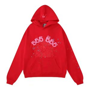 Herenontwerpers Hoodies Heren Hoodie Pink SpiderWeb 55555 Spider Men Unisex Hoodie Long Sleeve Street Hip-Hop 37