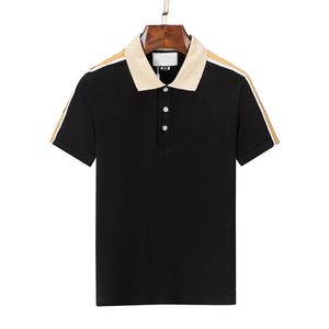 Hommes Designers Polos Hommes Casual Polos Mode Lettre Imprimer Broderie D'été T-shirt High Street Coton Taille