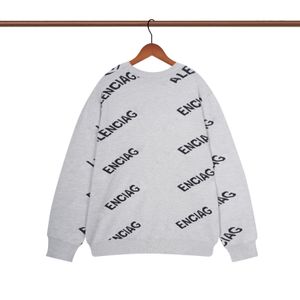 Sweaters de diseñadores para hombres Sweaters sudadera con capucha de manga larga suéter de punto de invierno