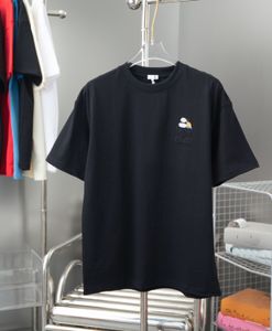 Heren ontwerpers T-shirt Zomer T-shirts Nieuwe borst logo panda beeldje geborduurd T-shirt High-end mode en vrije tijd Heren Dames T-shirts met korte mouwen Maat S-XL