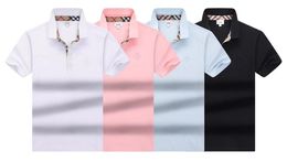 Mens DesignerT Shirt Broderie Cheval Tops 2022 Hommes Polos De Golf Chemises Designers Été Femmes High Street Casual Top Tees Taille Asiatique M-XXXL # 01