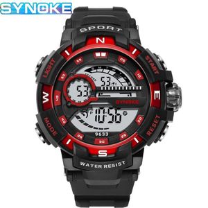 Montre numérique pour hommes Sport montres hommes 5bar étanche horloge électronique mâle G Style militaire LED Reloj Hombre 9633 montre-bracelet337o