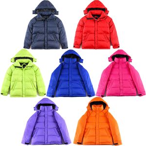 Heren donsjack Canada winterjas 2078M Candy Color donsjack Dames lichte jas met capuchon Gezellige warme jas