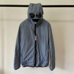 cp company Doudoune homme glassas Veste à capuche coupe-vent en coton Veste chaude à la mode pour jeunes Cardigan en coton à fermeture éclair