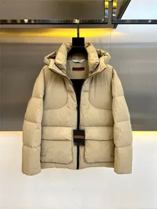Hommes doudoune oie Designer veste marque italienne luxe hiver doudoune manteau d'hiver coupe-vent doudoune thermique coupe-vent extérieur haute qualité TOP