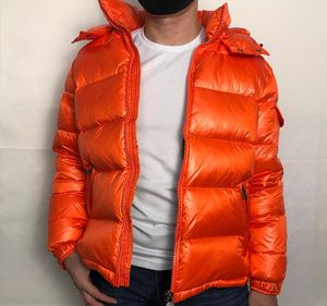 Men Down Jacket Hood Men Silver British Style Winter Parkas Pato blanco Down Coats Black Orange Men Down Chaqueta Man UK XLCN XXXL7653602