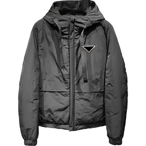 Mens Down Jacket Hooded Parkas Men Women Wind Breakher Coat Puffer Lange mouwen Fashion Jackets Bomber Outwears Coats Grootte M-4XL