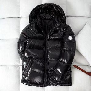 Hommes doudoune parkas noir purffer manteaux à capuche qualité décontracté en plein air plume outwear garder au chaud épais double fermeture éclair blanc duvet de canard remplissage badge décoration -5XL