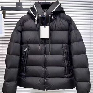 Heren donsjack puffer jassen winter stylist jas parka dikke dames veren winddichte bovenkleding koude bescherming badge decoratie veelkleurig maat m-5xl