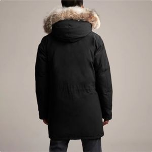 heren donsjack pufferjack met capuchon Parka designer jas dikke jas mode winddichte en warme jas casual unisex winter bontjas met capuchon Groothandel 2 stuks