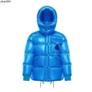 Heren donsjack Winter lange mouw Rits Parka Designer Warme dikke jas