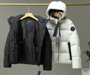 Heren donsjassen ontwerper Canadese ganzen jas winter damesmode verdikte warme unisex kapmantel klassieke bovenkleding 494P #
