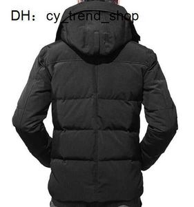 Heren Down Jackets Outdoor Winter Outerwear Big Fur Jacket Coat Parka 41 Jacket Canadas Goodes