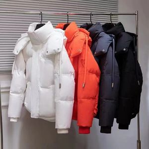 Hommes Doudounes Parka Ami-ami Femmes Noir Puffer Veste À Capuchon Premium Casual Extérieur Hiver Chaud Épaissie Zipper Designer manteaux pour couple masculin veste commune